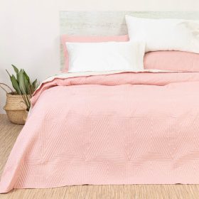 Κουβερλί Premium Μονό 160 x 240 cm 100% Πολυέστερ Μαύρο-Εκρού BOREA - Image 6