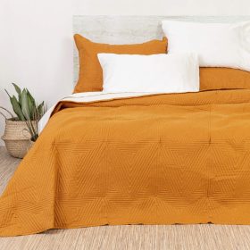 Κουβερλί Premium Μονό 160 x 240 cm 100% Πολυέστερ Μαύρο-Εκρού BOREA - Image 14