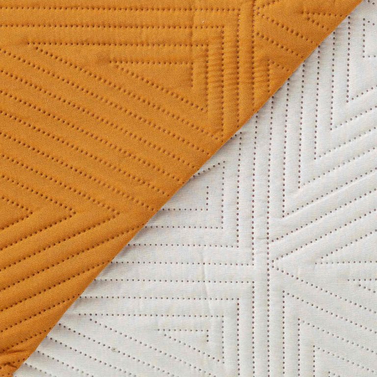 Κουβερλί Premium Μονό 160 x 240 cm  100% Πολυέστερ Μαύρο-Εκρού BOREA - Image 16