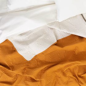 Κουβερλί Premium Μονό 160 x 240 cm 100% Πολυέστερ Μαύρο-Εκρού BOREA - Image 15