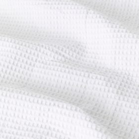 Κουβέρτα Πικέ Waffle Μονή 160 x 260 cm  80% Βαμβάκι-20% Viscose Μπεζ BOREA - Image 6