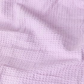 Κουβέρτα Πικέ Waffle Μονή 160 x 260 cm  80% Βαμβάκι-20% Viscose Ροζέ BOREA - Image 9
