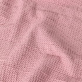 Κουβέρτα Πικέ Waffle Μονή 160 x 260 cm  80% Βαμβάκι-20% Viscose Λιλά BOREA - Image 12