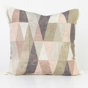 Μαξιλάρι Διακοσμητικό Printed Σχέδιο 44 45 x 45 cm  100% Βαμβάκι Εκρού BOREA