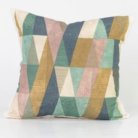 Μαξιλαροθήκη Διακοσμητική Printed Σχέδιο 45 45 x 45 cm 100% Βαμβάκι Εκρού BOREA