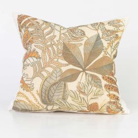 Μαξιλαροθήκη Διακοσμητική Printed Σχέδιο 48 45 x 45 cm 100% Βαμβάκι Εκρού BOREA