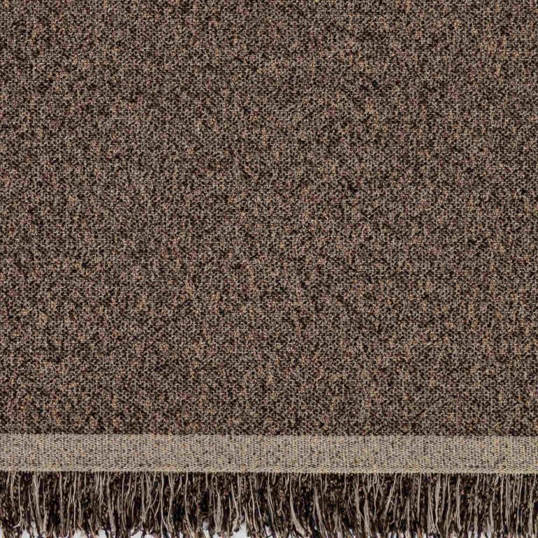Ριχτάρι Τριθέσιο Plexis 180 x 280 cm  50% Σενίλ -50% Βαμβάκι Πετρόλ BOREA - Image 6
