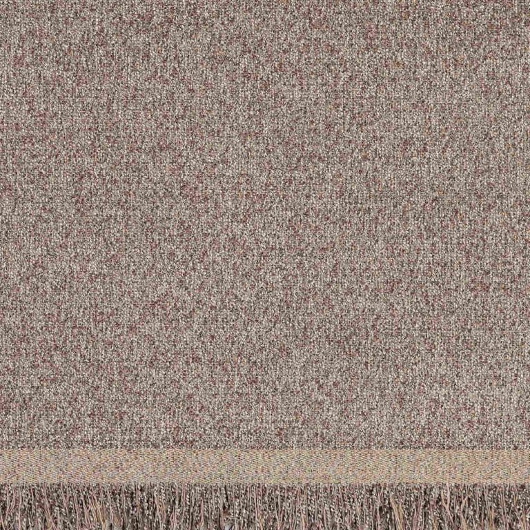 Ριχτάρι Πολυθρόνας Plexis 180 x 150 cm  50% Σενίλ -50% Βαμβάκι Καφέ BOREA - Image 4