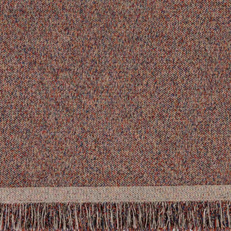 Ριχτάρι Τετραθέσιο Plexis 180 x 320 cm  50% Σενίλ -50% Βαμβάκι Τερακότα BOREA - Image 3