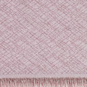 Ριχτάρι Βαμβακερό Τετραθέσιο Rhombus 180 x 350 cm  100% Βαμβάκι Λαδί BOREA - Image 4