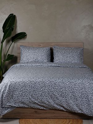Παπλωματοθήκη Cotton Feelings 2044 Grey Μονή (170x250) SUNSHINEHOME