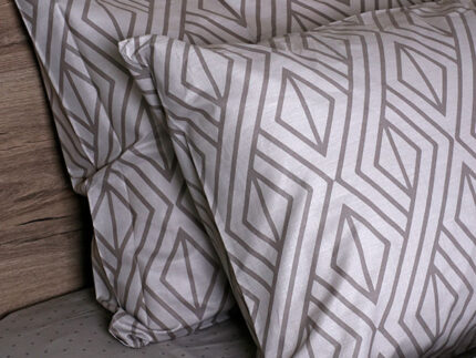 Μαξιλαροθήκες Cotton Feelings 2042 Grey 50x70 SUNSHINEHOME