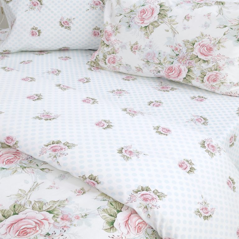 LINO ΣΕΤ ΣΕΝΤΟΝΙΑ ALISO WHITE  170Χ260 100% Βαμβάκι - Image 2