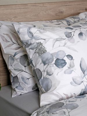 Σετ Σεντόνια Cotton Feelings 932 Grey Μονό με λάστιχο(105x205+30) SUNSHINEHOME - Image 3