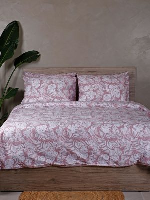 Σετ Σεντόνια Cotton Feelings 2038 Pink King Size (260x270) SUNSHINEHOME