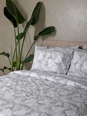 Σετ Σεντόνια Cotton Feelings 2038 Grey King Size (260x270) SUNSHINEHOME - Image 2