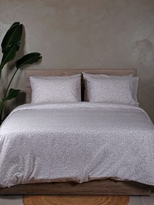 Σετ Σεντόνια Cotton Feelings 2044 Beige Υπέρδιπλο (235x270) SUNSHINEHOME