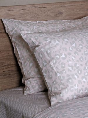 Σετ Σεντόνια Cotton Feelings 2044 Beige Υπέρδιπλο (235x270) SUNSHINEHOME - Image 3