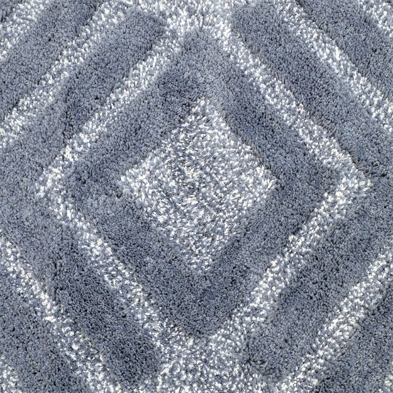 LINO ΠΑΤΑΚΙ ΜΠΑΝΙΟΥ VENGO BLUE  50X80 100% Βαμβάκι - Image 2