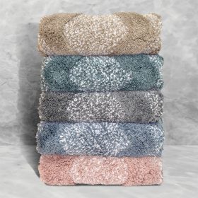 LINO ΠΑΤΑΚΙ ΜΠΑΝΙΟΥ VENGO BLUE  50X80 100% Βαμβάκι - Image 3