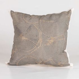 Μαξιλαροθήκη Διακοσμητική Printed Σχέδιο 62 45 x 45 cm 100% Βαμβάκι Εκρού BOREA