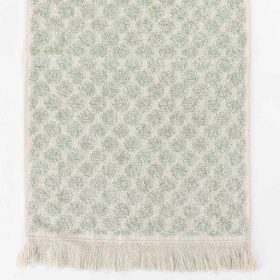 Πετσέτα Μπάνιου Hive 70 x 140 cm  100% Βαμβάκι Μπλε BOREA - Image 5