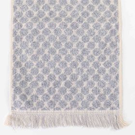 Πετσέτα Μπάνιου Hive 70 x 140 cm  100% Βαμβάκι Μπλε BOREA - Image 4