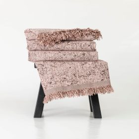 Ριχτάρι Σενίλ Τριθέσιο Trace 180 x 300 cm  100% Πολυέστερ Γκρι BOREA - Image 4