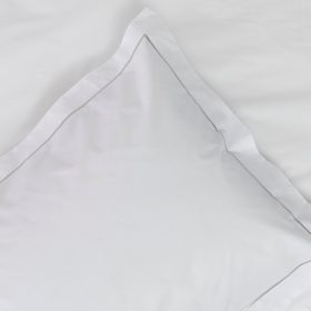 Σεντόνι Πλακέ Cvc 180TC 260 x 280 cm  60% Βαμβάκι - 40% Βισκόζ Λευκό BOREA