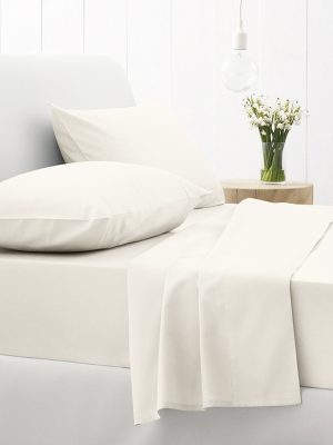 Παπλωματοθήκη Cotton Feelings 100 White Διπλή (200x250) SUNSHINEHOME - Image 2