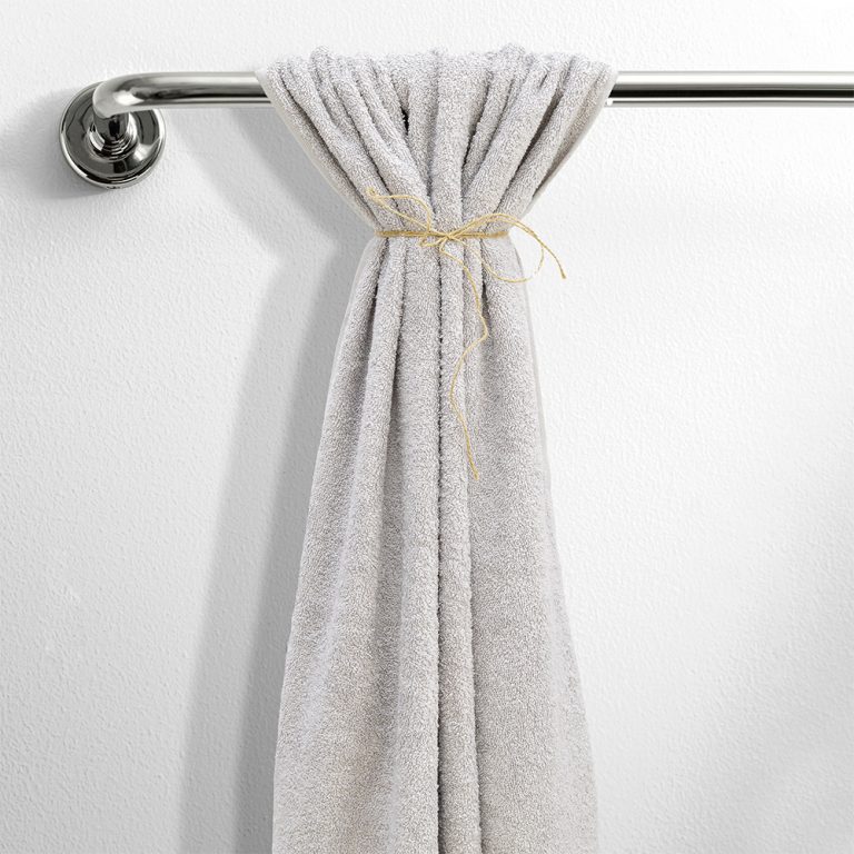 LINO ΠΕΤΣΕΤΑ RUKA GREY 70X140 100% Βαμβάκι - Image 3