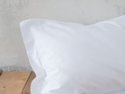 Σεντόνι Μονό Superior Satin - White της Nima Home 100% Satin Cotton, 220 T.C. Μονό 160x260