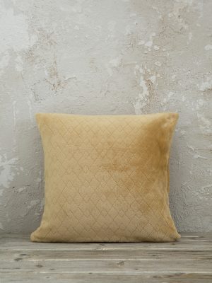 Διακοσμητική Μαξιλαροθήκη Jacquard 45x45 - Cosy Beige της Kocoon Home 100% Polyester, Jacquard Μαξιλαροθήκη 45x45