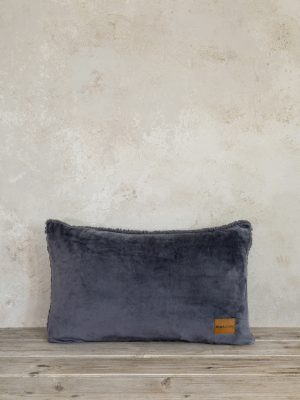 Διακοσμητικό Μαξιλάρι 30x50 - Nuan Dark Gray της Nima Home 100% Polyester Μαξιλάρι 30x50