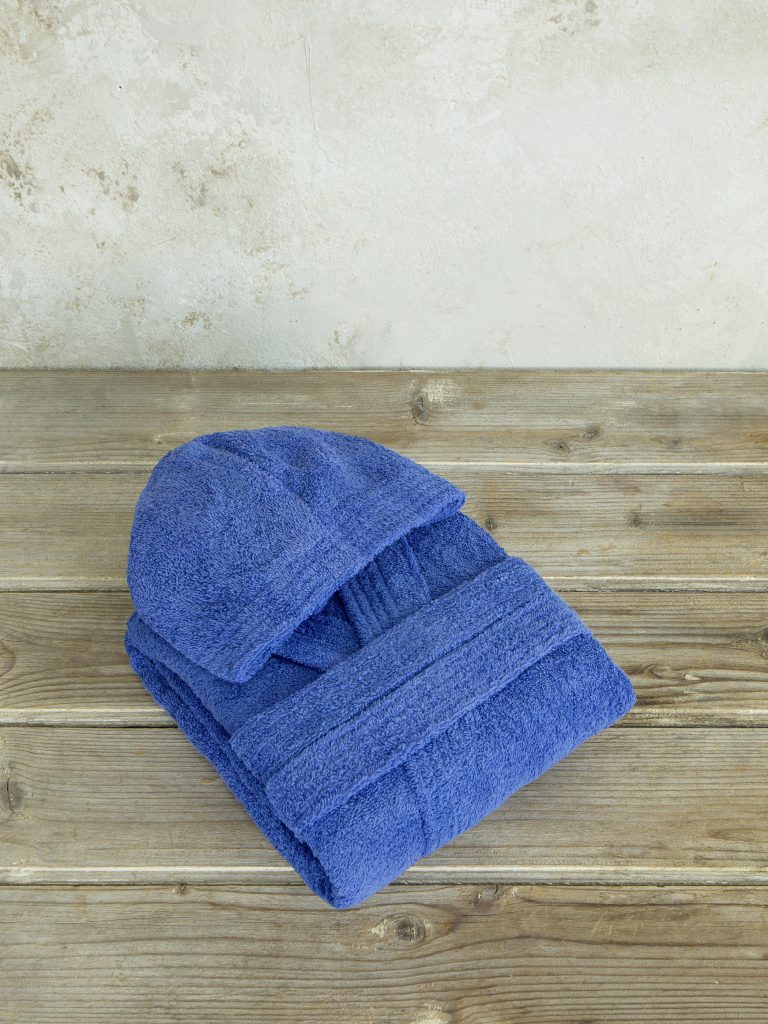 5206482112438.jpg Μπουρνούζι Wizard - No 14 - Fun Blue της Nima Kids 100% Cotton Ηλικία 14 - Image 1