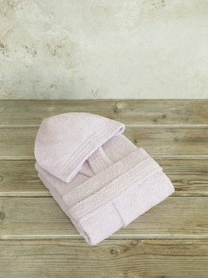 Μπουρνούζι Wizard - No 10 - Sweet Lilac της Nima Kids 100% Cotton Ηλικία 10