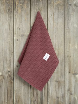 Πετσέτα Κουζίνας 50x70 - Arida Bordeaux της Nima Home 100% Cotton Πετσέτα 50x70