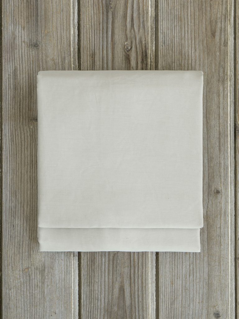 Σεντόνι Μονό Superior Satin - Fog Beige της Nima Home 100% Satin Cotton, 220 T.C. Μονό 160x260 - Image 1