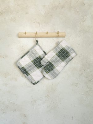 Σετ Κουζίνας (Γάντι + Πιάστρα) - Royal της Nima Home 100% Cotton one size