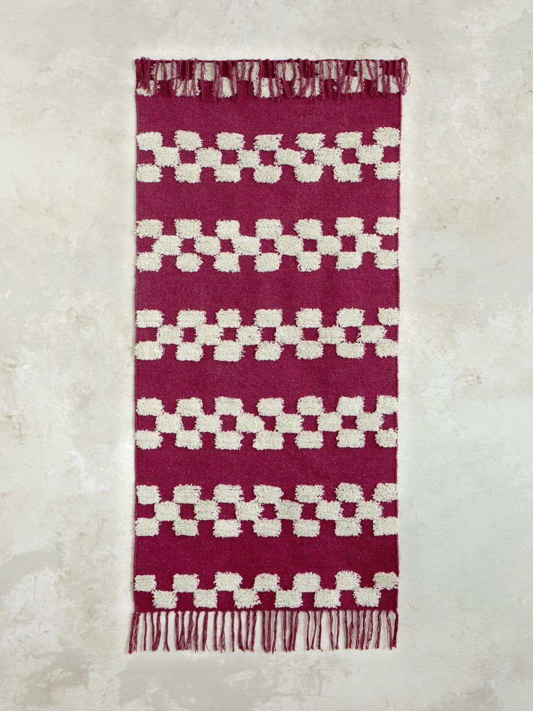 5206482126015.jpg Χαλάκι 60x130 - Lark Red της Nima Home 100% Cotton Χαλάκι 60x130 - Image 1