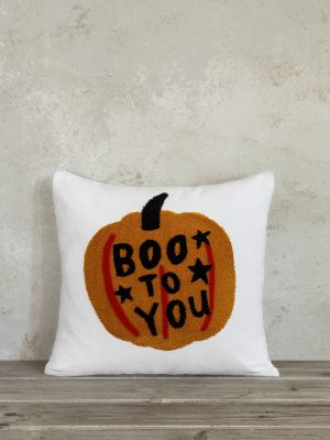 Διακοσμητικό μαξιλάρι 40x40 - Boo To You της Nima Kids 100% Cotton Μαξιλάρι 40x40