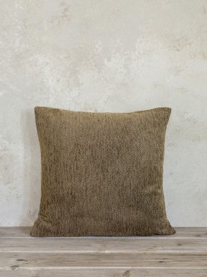 Διακοσμητικό Μαξιλάρι 45x45 - Matis Brown της Nima Home Chenille, 55% Acrylic - 20% Polyester - 25% Cotton Μαξιλάρι 45x45