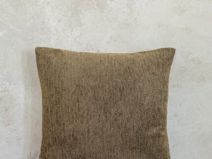Διακοσμητικό Μαξιλάρι 45x45 - Matis Brown της Nima Home Chenille, 55% Acrylic - 20% Polyester - 25% Cotton Μαξιλάρι 45x45