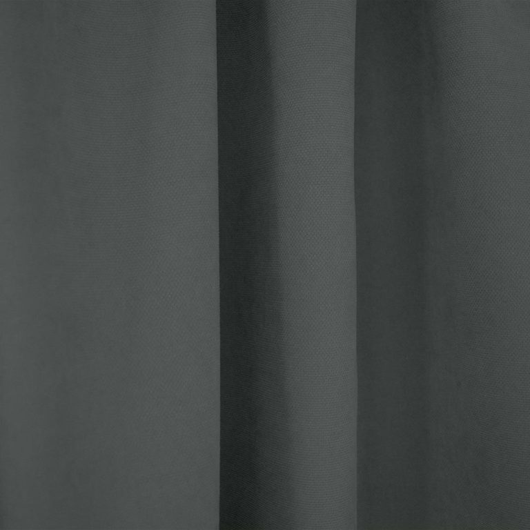 8000000892-C.jpg LINO ΚΟΥΡΤΙΝΑ RENAS ΜΕ ΤΡΕΣΑ 340 GREY 140X280 100% Πολυέστερ, Βελούδο - Image 2