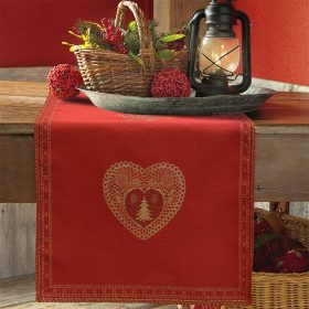 LINO ΧΡΙΣΤΟΥΓΕΝΝΙΑΤΙΙΚΗ ΤΡΑΒΕΡΣΑ TAESS 47X160 100% Βαμβάκι