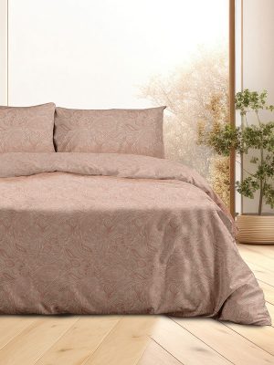 Σετ Σεντόνια Flannel 2040 Pink Μονό (160x260) SUNSHINEHOME - Image 2