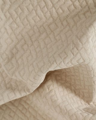 3D Ζακάρ Oxford Μαξιλαροθήκη Γεωμετρικό Pattern Augerinos σε 6 Αποχρώσεις 52x72 5cm Άμμου της Pennie - Image 4