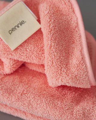 Απορροφητική Πετσέτα Aurelia σε 3 Αποχρώσεις Λουτρού | 70x200cm Ροζ της Pennie - Image 2