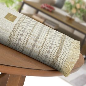 LINO ΡΙΧΤΑΡΙ BOHHO BEIGE 180X250 80% Βαμβάκι 20% Πολυέστερ - Image 2