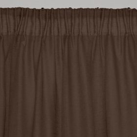 LINO ΚΟΥΡΤΙΝΑ LINE ΜΕ ΤΡΕΣΑ 902 DBROWN 145X295 100% Πολυέστερ - Image 3